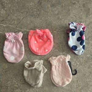(J59)  Infant Hand Mittens From Scrathing Themselves